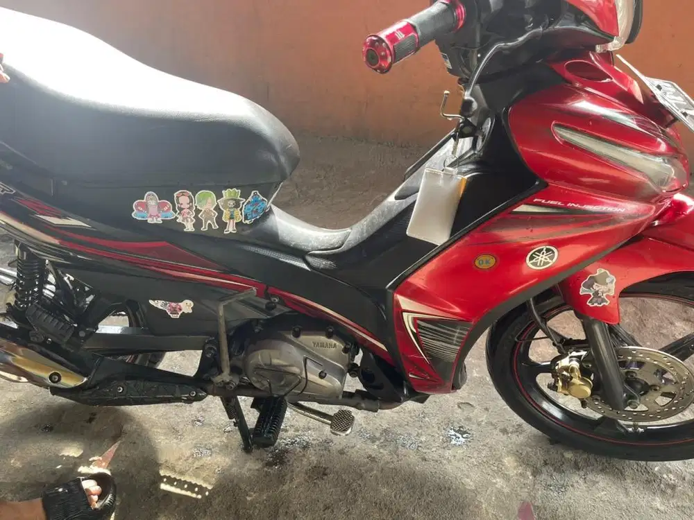 Yamaha Jupiter Z Merah Kesayangan Spedometer Segitiga Bukan Yg Bulat Motor Bekas