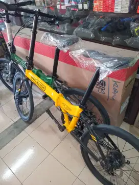 Sepeda Lipat Pro Action 1x9 speed