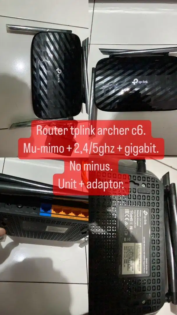 Router tplink arcer c6