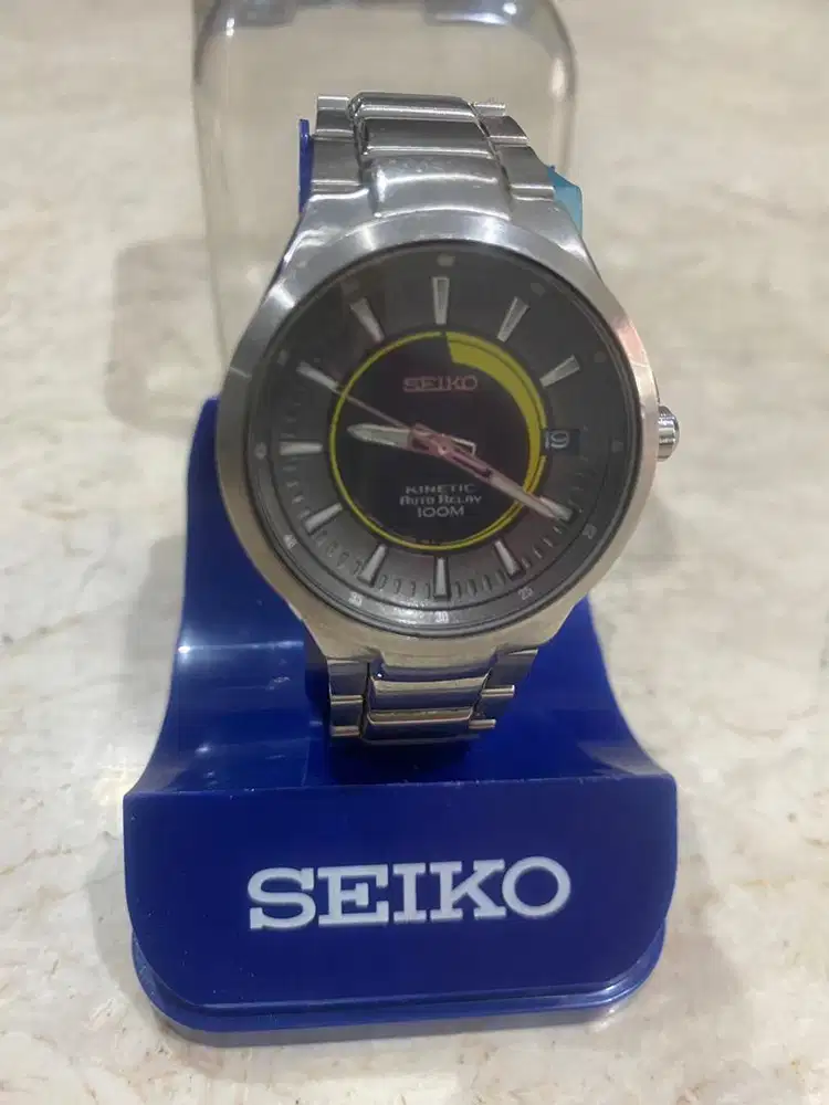 Seiko Kinetic Auto Riley 100m + Date