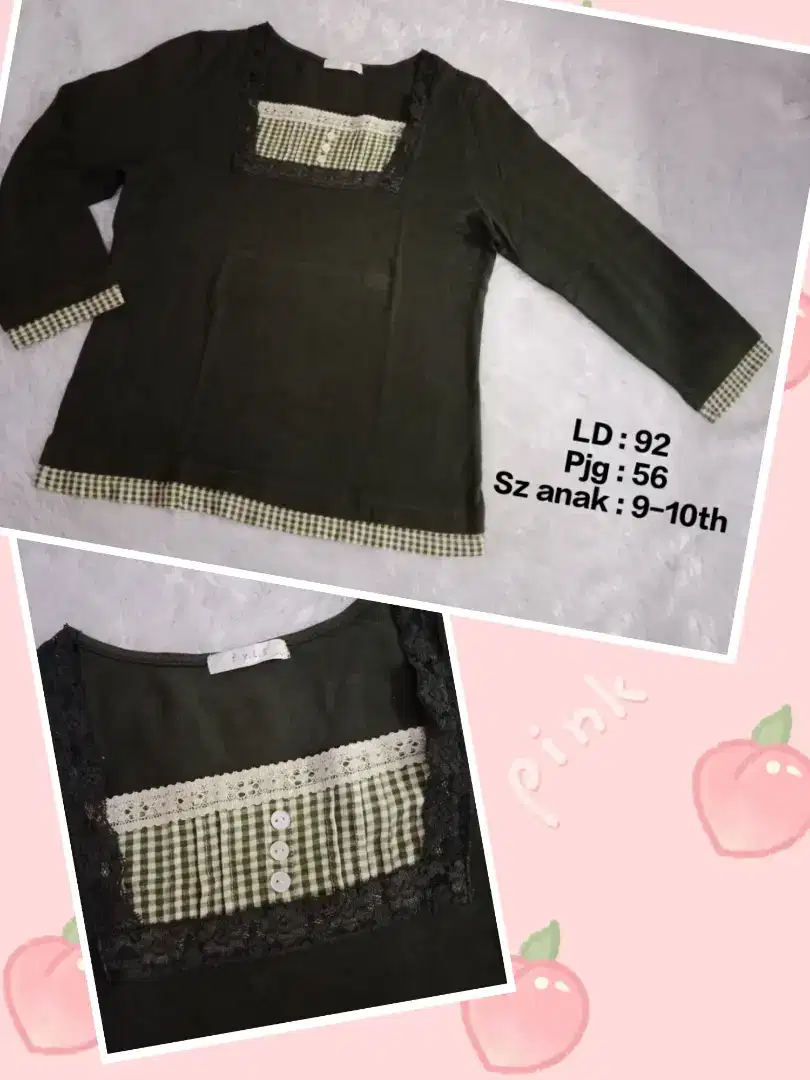 Baju Anak 9-10th Import