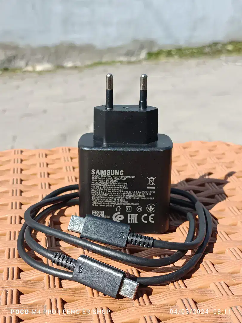 Charger Ori Samsung 45watt