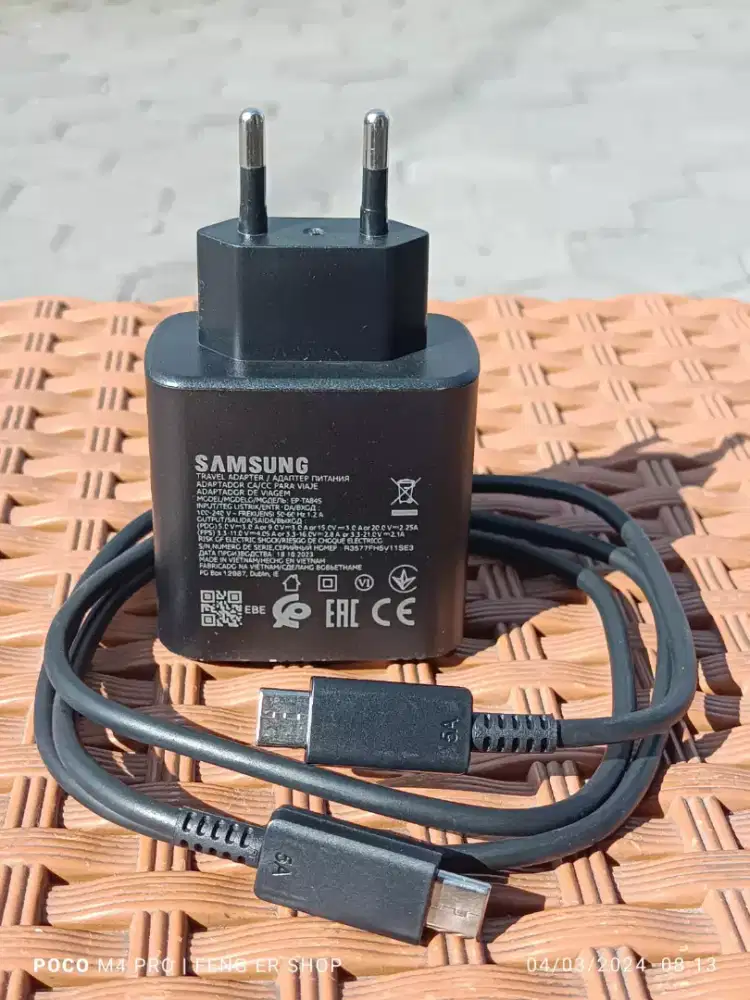 Charger Ori Samsung 45watt ( SUPER FAST )