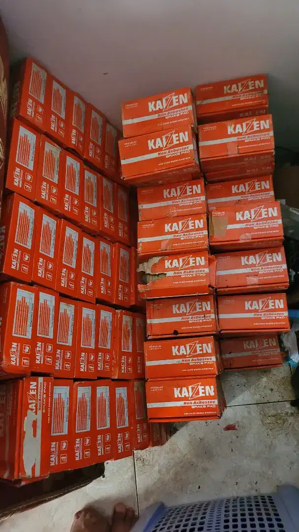 Kampas rem depan kaizen borongan 175 dus berbagai type
