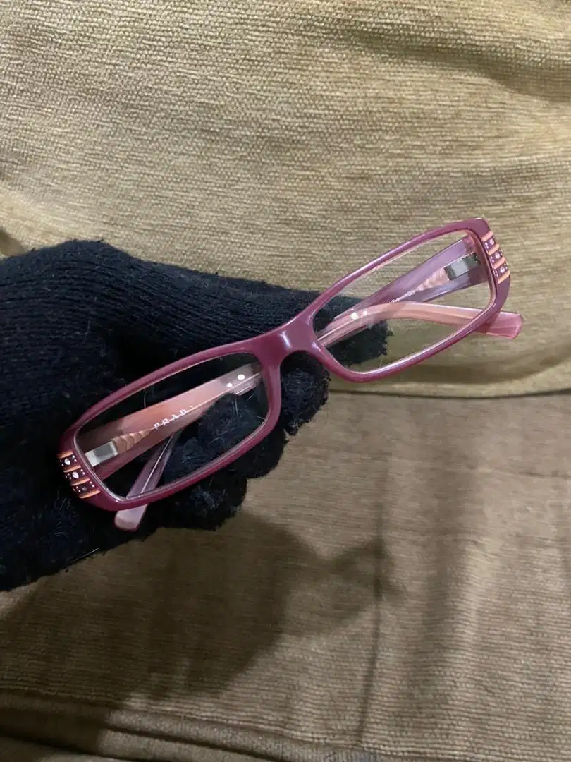 Kacamata prada frame stylish crystal original (sale)