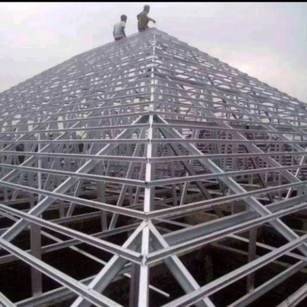 Jasa pasang atap rangka bangunan