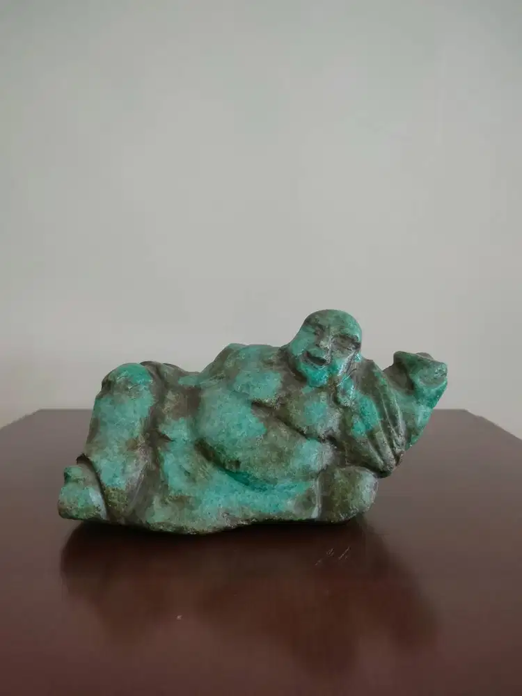 Patung Giok dewa Uang kuno