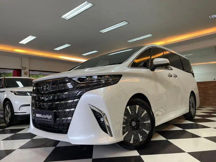 DP10% [Km.50] Alphard HEV Hybrid 2024 White Register 2023 #AUTOHIGH