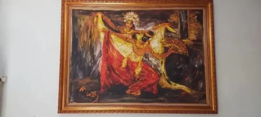 LUKISAN LANGKA UNIK SUPER TOP SPESIAL JOSS PENINGGALAN MBAH