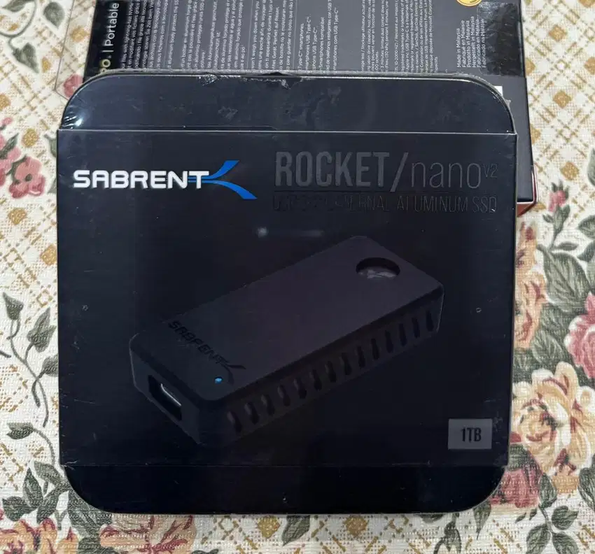 SABRENT ROCKET NANO V2 USB 3.2 EXTERNAL ALUMINUM SSD