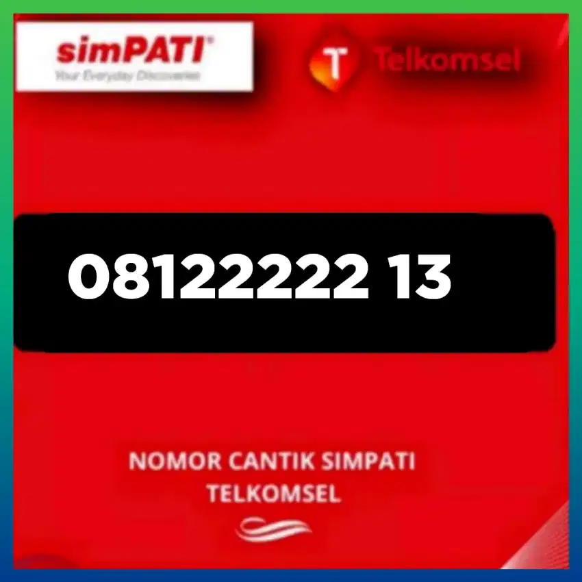 Perdana Nomor Cantik Simpati Telkomsel Super 10 digit