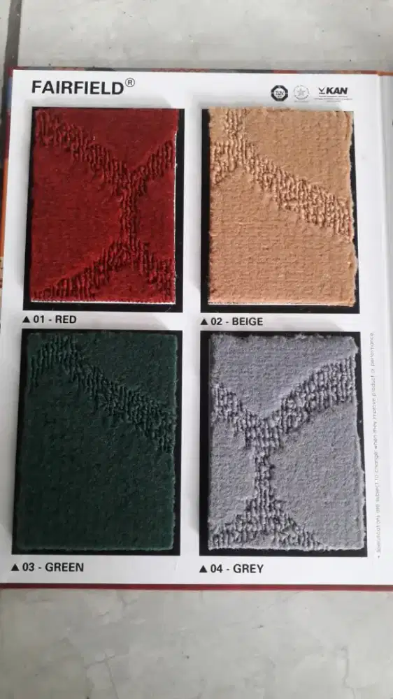 Karpet Roll Firefield/Brushfield/St. James