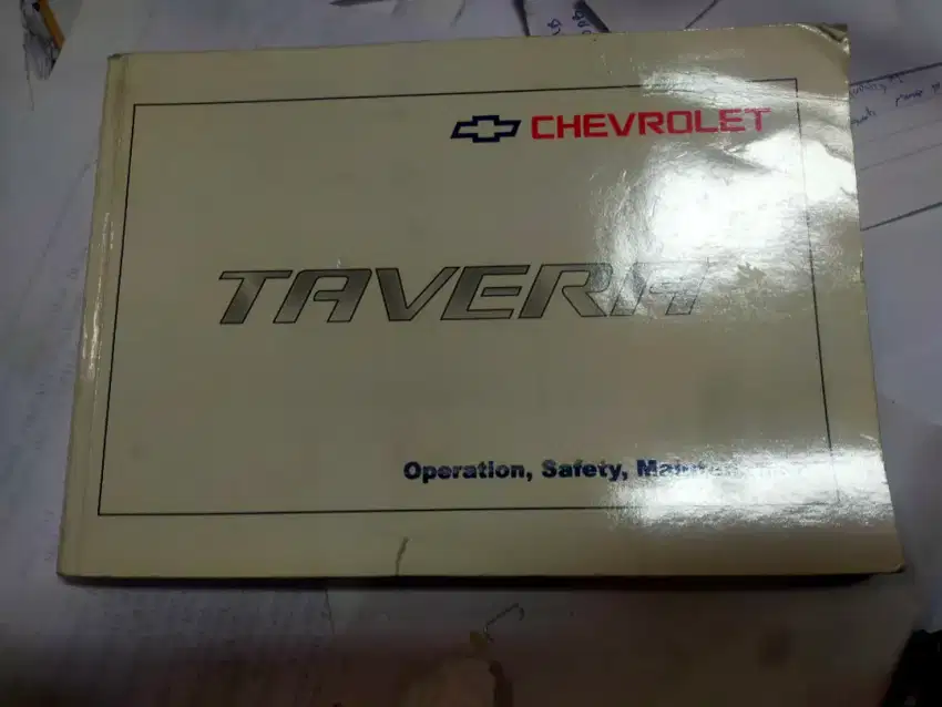 Buku panduan Chevrolet tavera