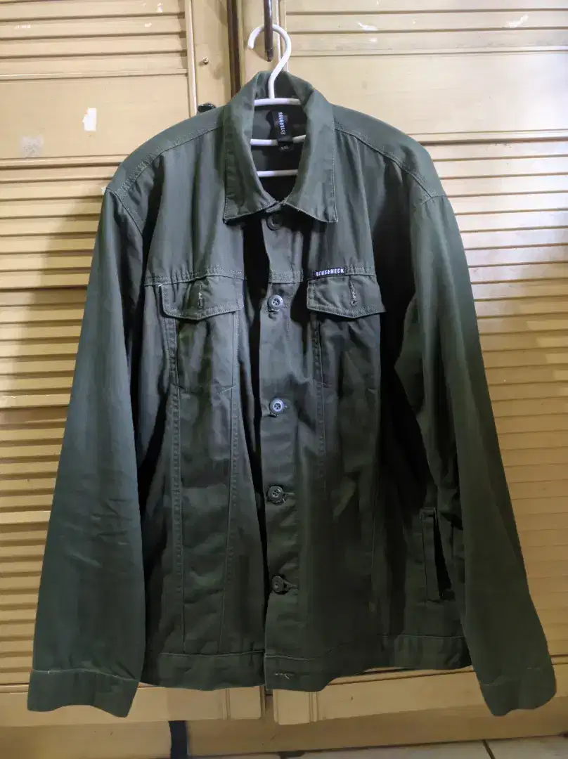 Jaket Trucker Roughneck Forest Green