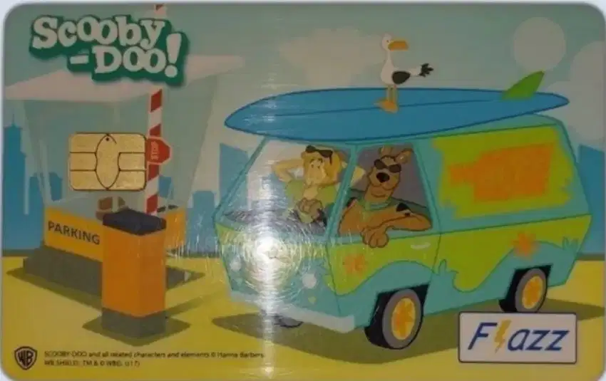 Kartu FLAZZ BCA edisi Scooby-Doo