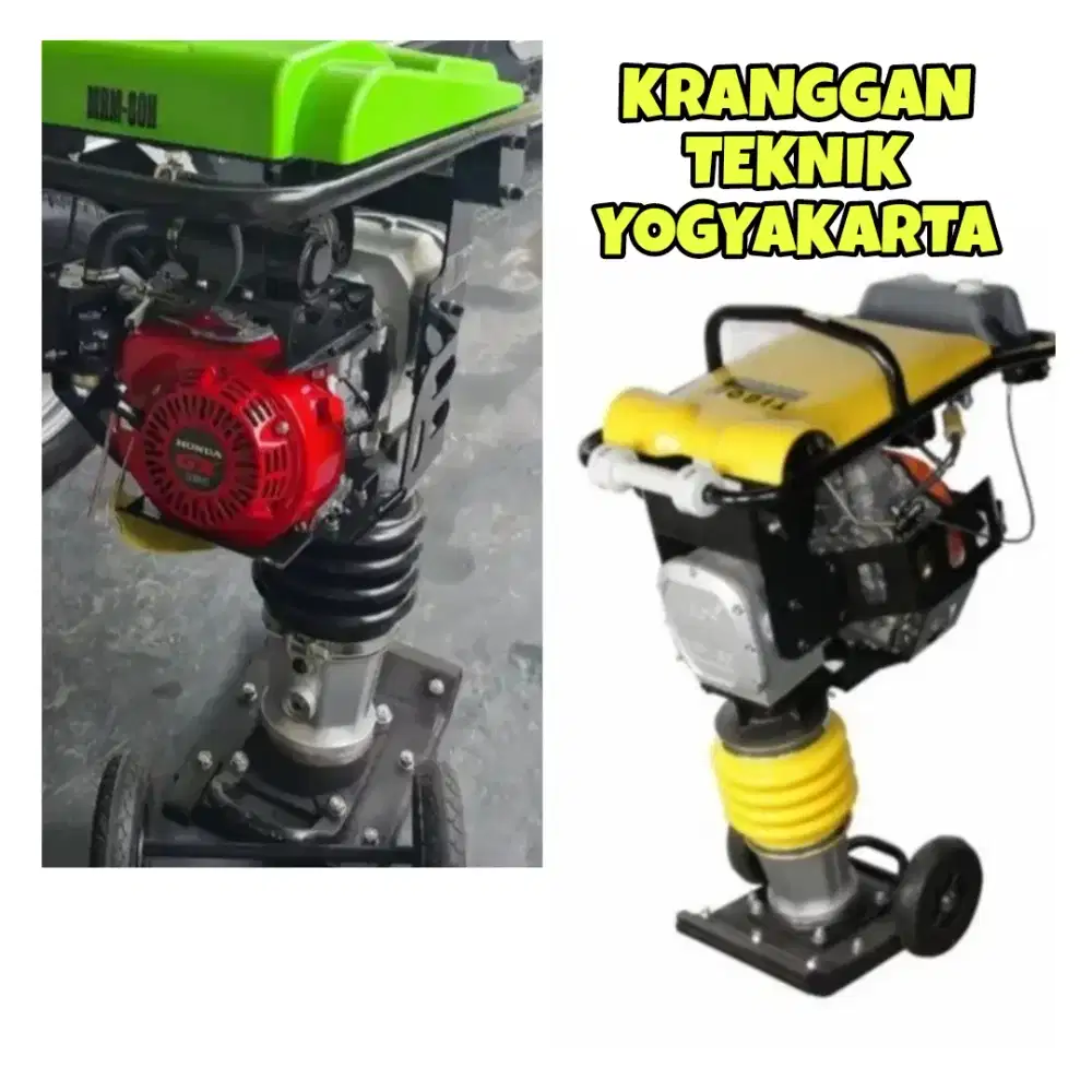 (KRANGGAN TEKNIK)stamper kuda stemper kuda pake mesin bensin