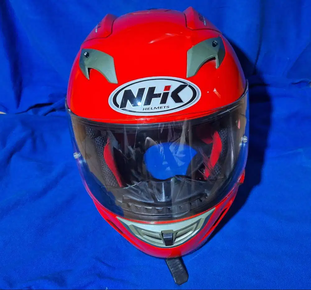 Helm nhk store full face merah