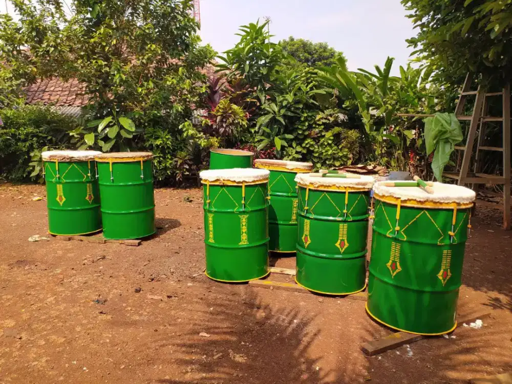 Bedug Drum Kulit K4mbing/ Bedug Takbiran/ Bedug Masjid/ Bedug Musholla