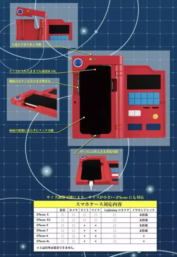 Pokemon aksesoris handphone  untuk iphone