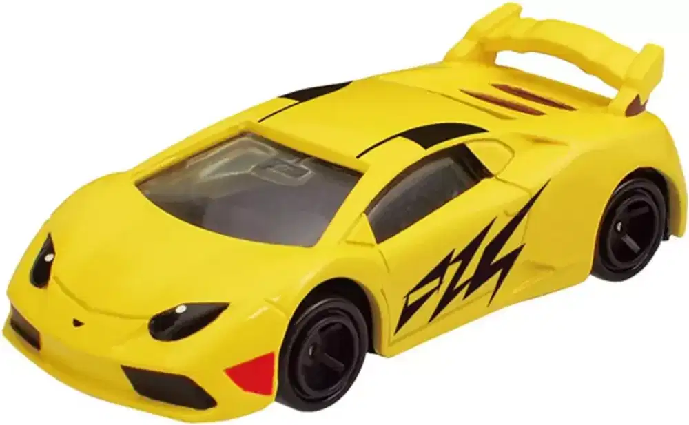 Diecast mainan mobil pokemon pikachu