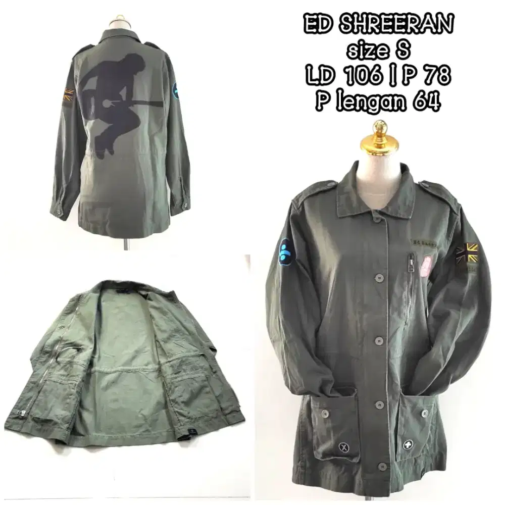 Jaket Ed Sheeran Super Rare
