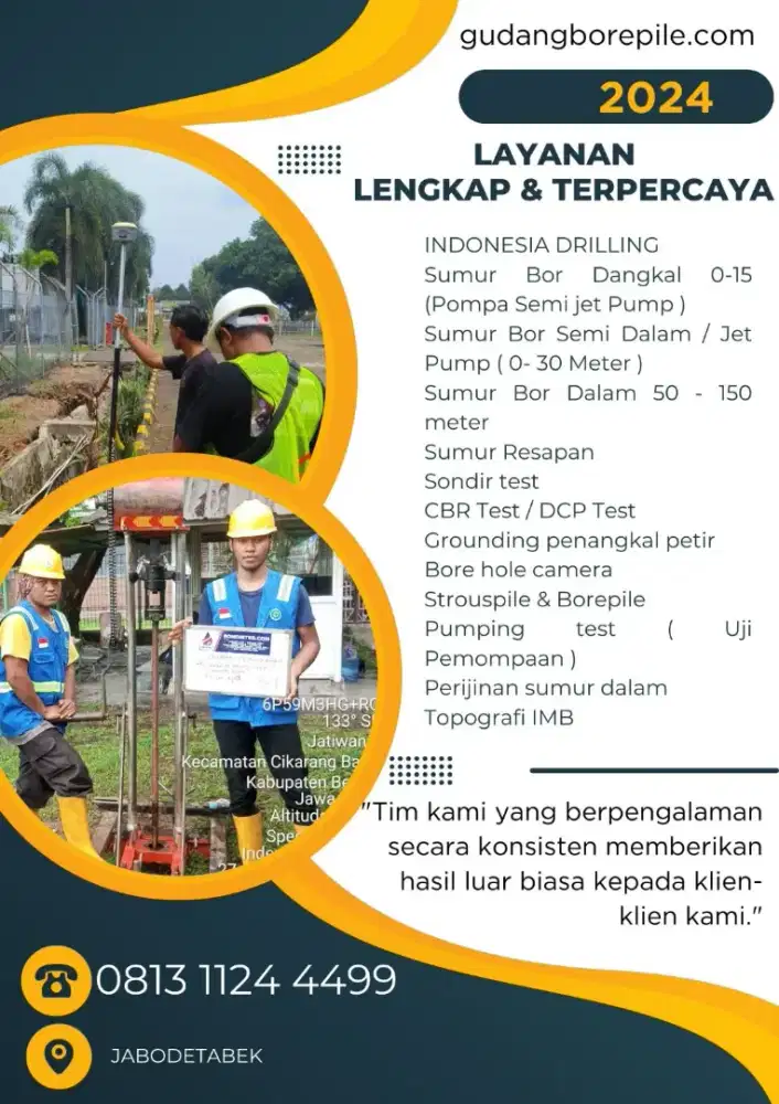 Jasa Topografi dan Sondir Tanah di cikampek