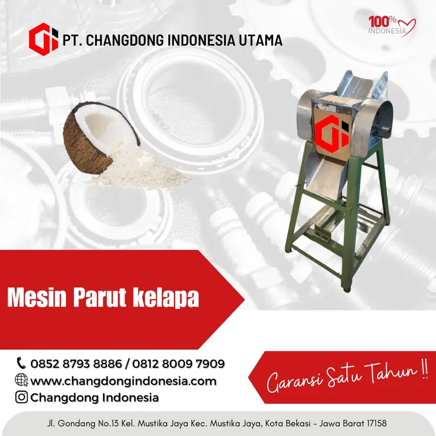Mesin Parutan kelapa