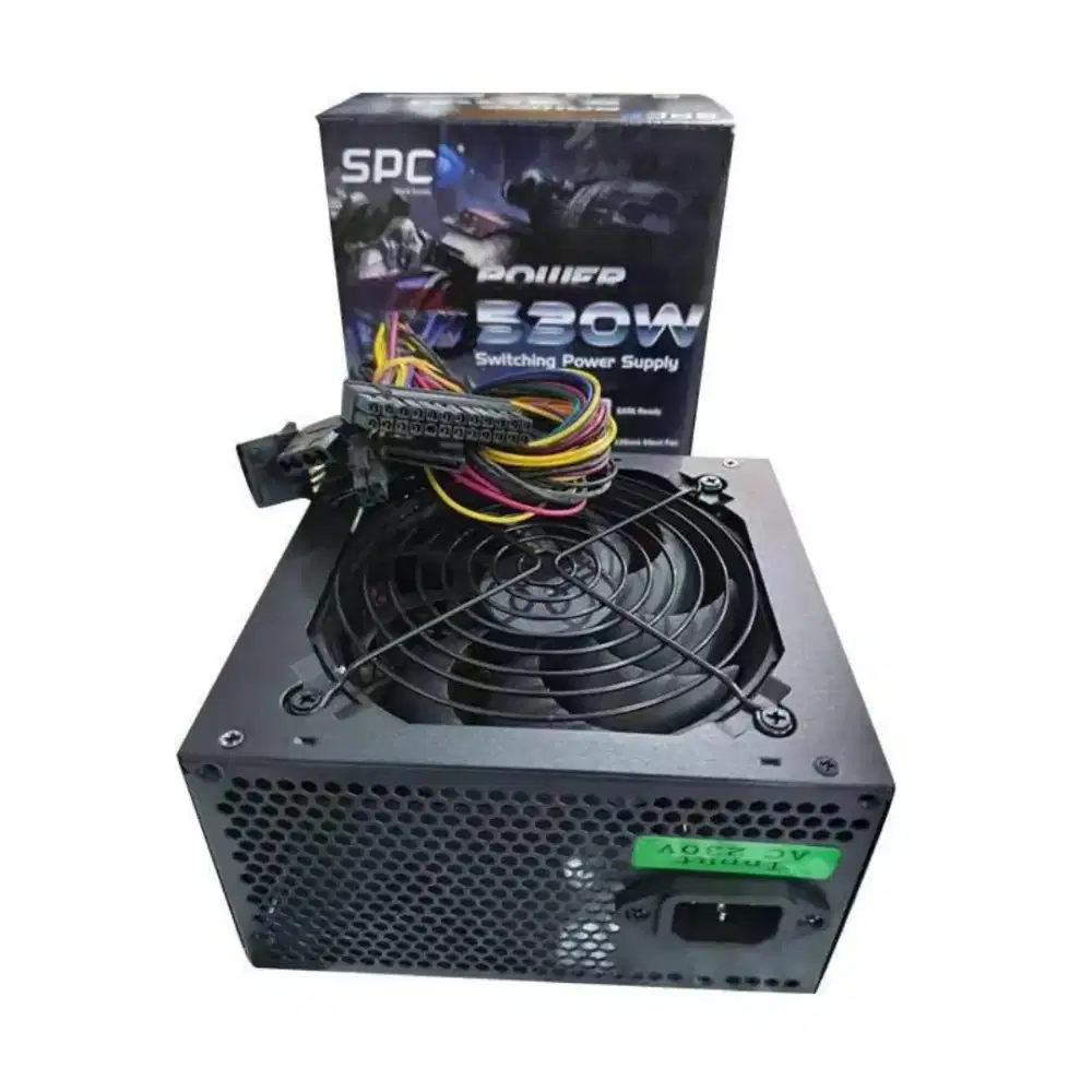 Power Supply Komputer PSU SPC 530W Watt Turbo Silent Fan