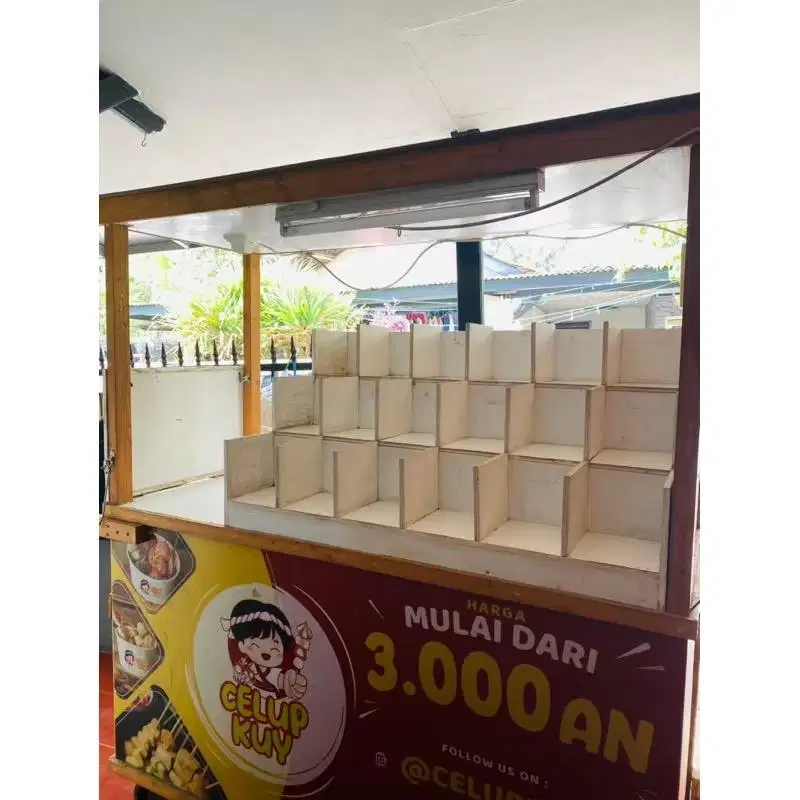 GEROBAK USAHA-BAKSO-KAYU