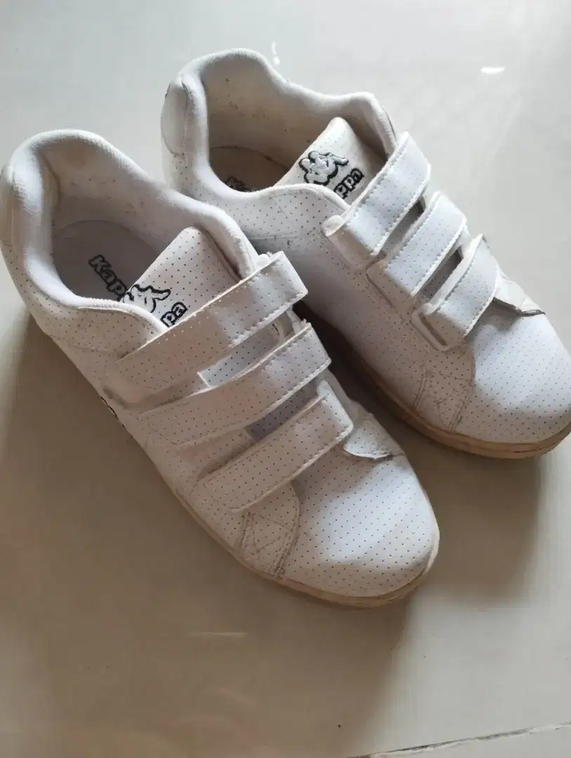 SNEAKERS KAPPA PUTIH 44 [NEGO] [SECOND]