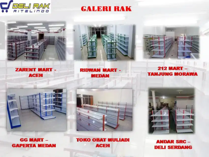 JUAL RAK MINIMARKET INDOMARET MURAH MERIAH