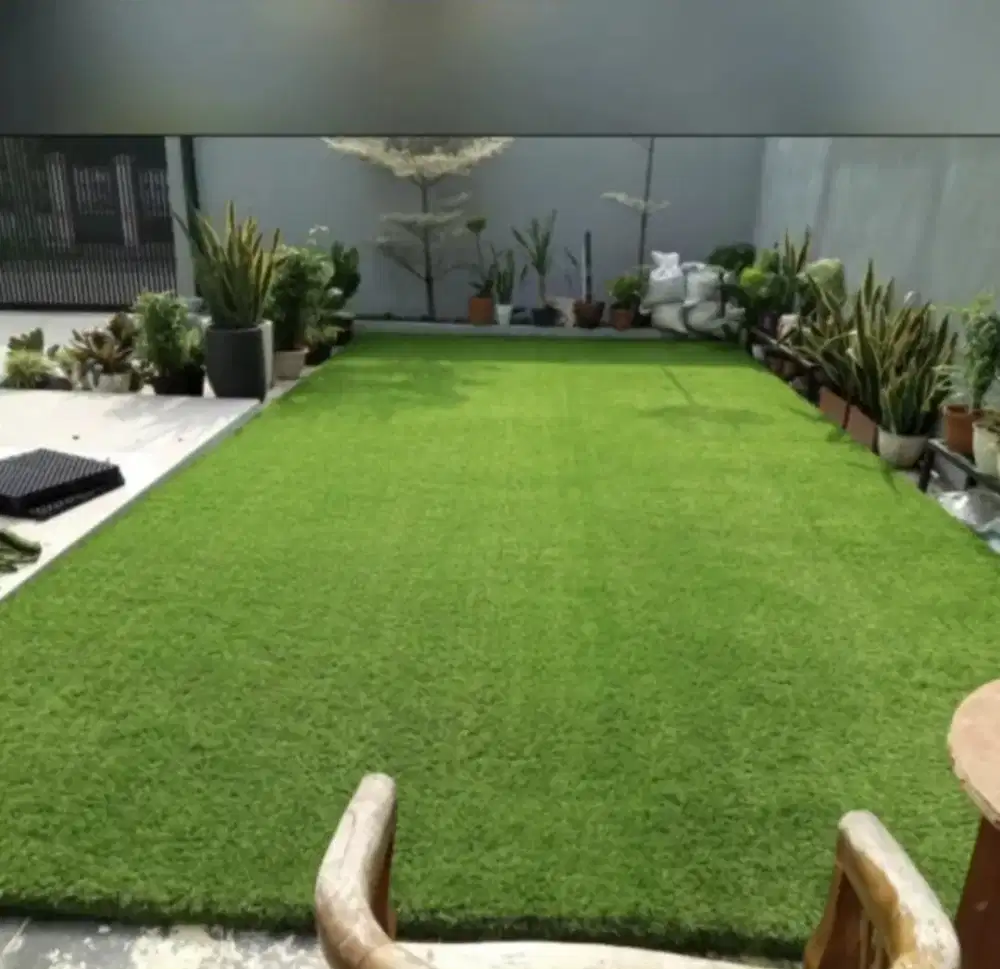 Jual rumput sintetis jepang premium 4cm