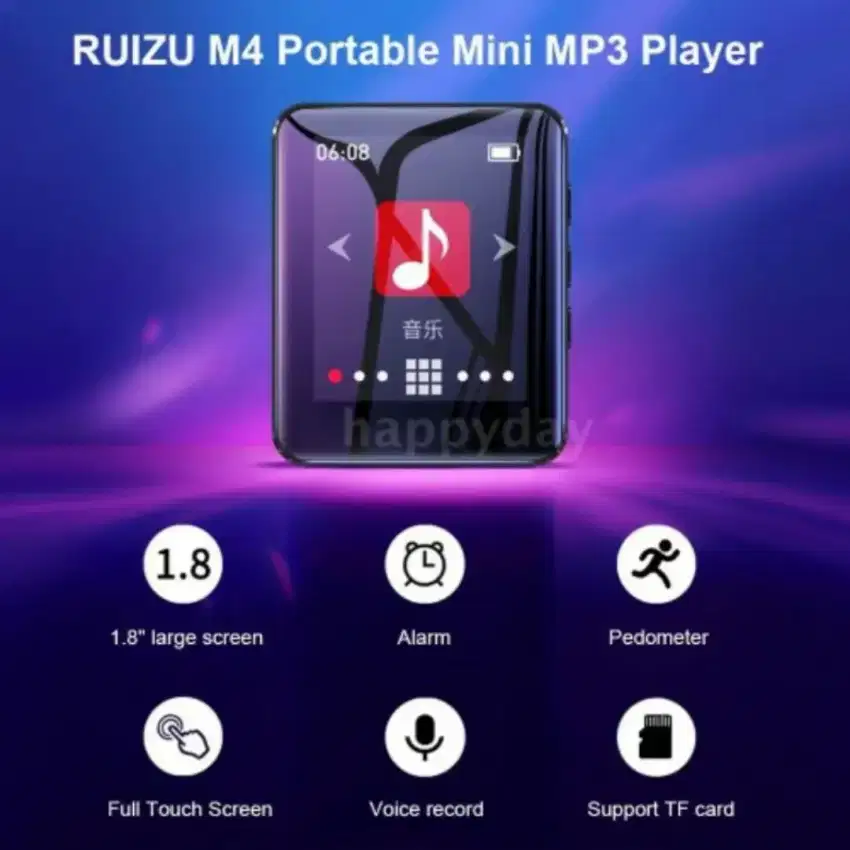 Dapat Bonus Beli Ruizu MP4 Player, Radio, Voice Recorder