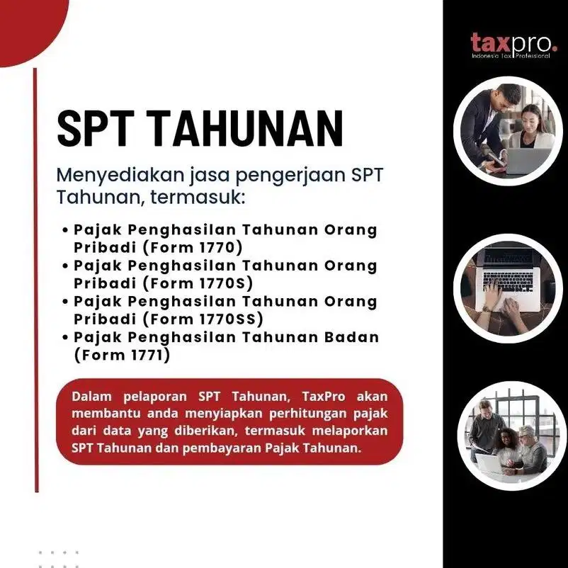 JASA PELAPORAN SPT TAHUNAN BADAN USAHA