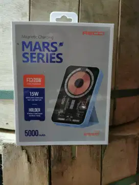 Magnetic Charging Recci Mars Series Power Bank 5000 mAh