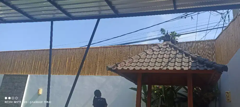 Pagar bambu berkualitas