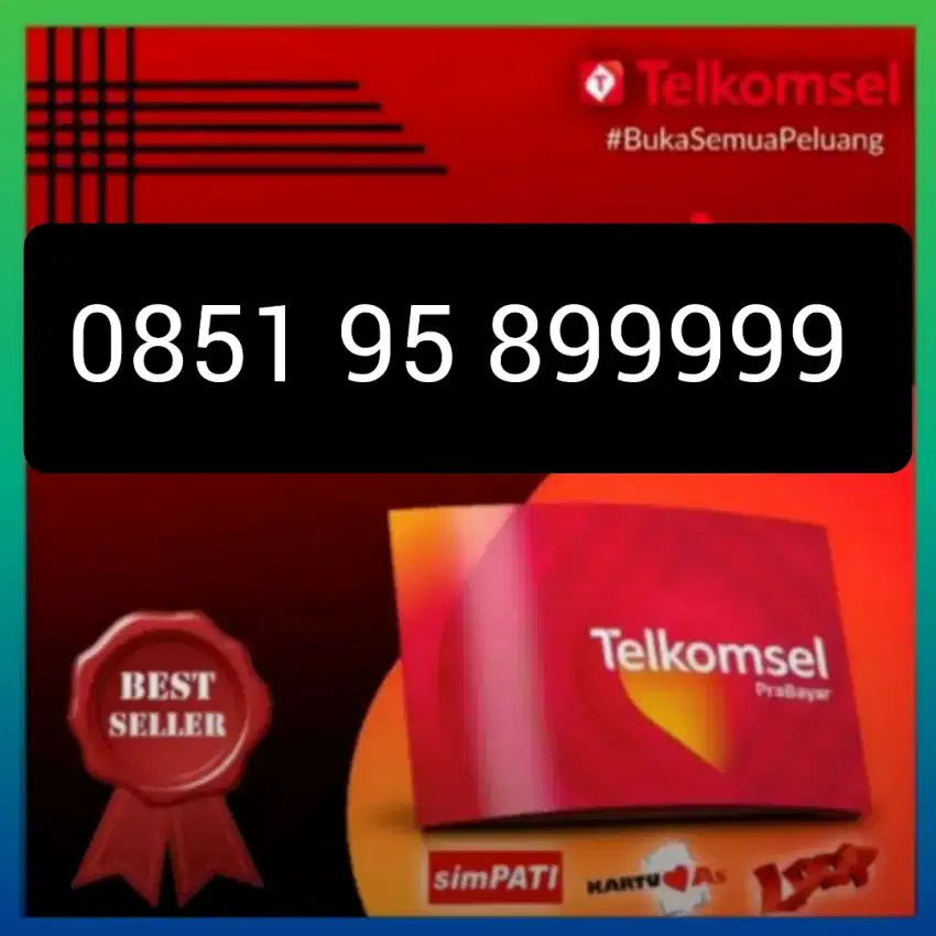 Nomor cantik simpati Telkomsel super
