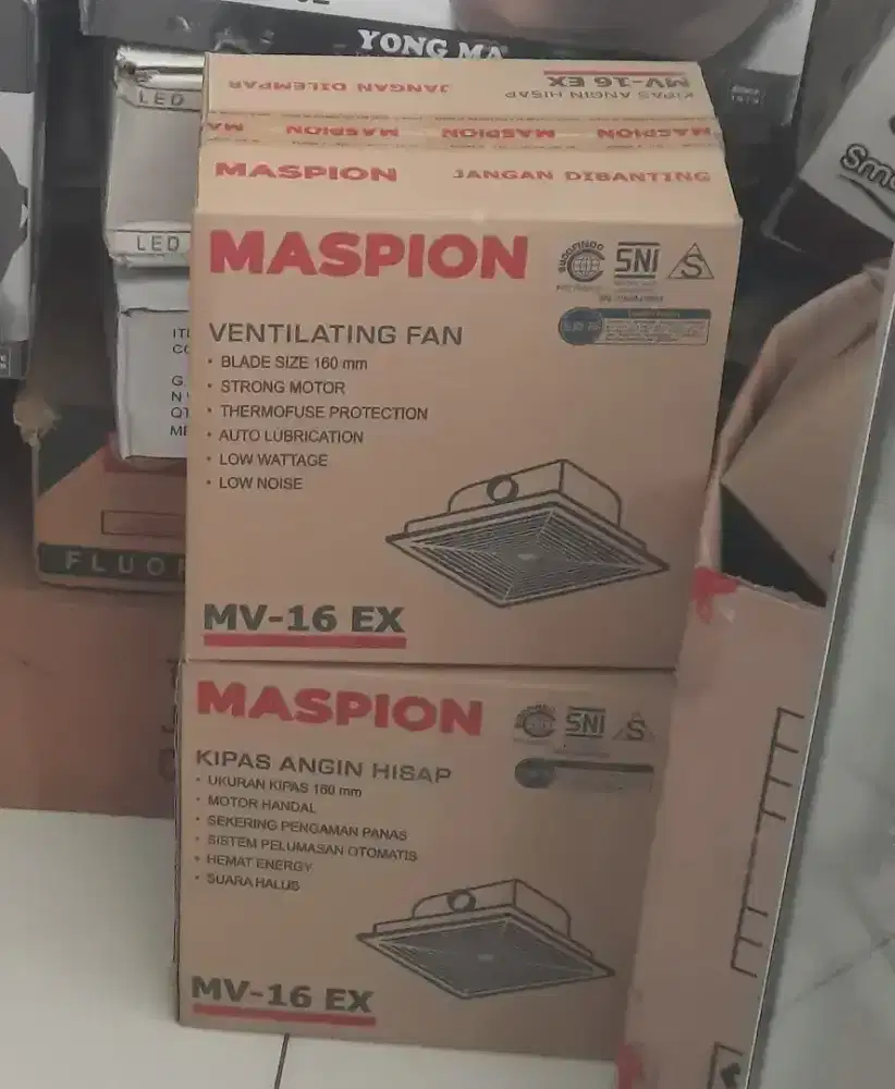 Kipas Angin Exhaust Fan Maspion 10 inc Plafon MV-16EX