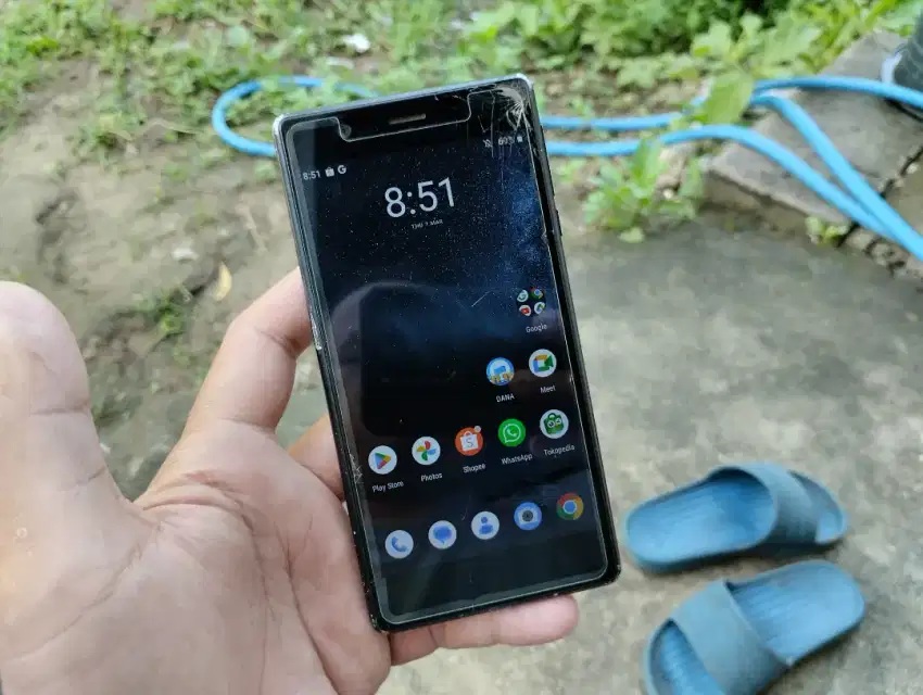 Nokia 3 NFC mantap. Minus retak tapi masih bisa dipake normal