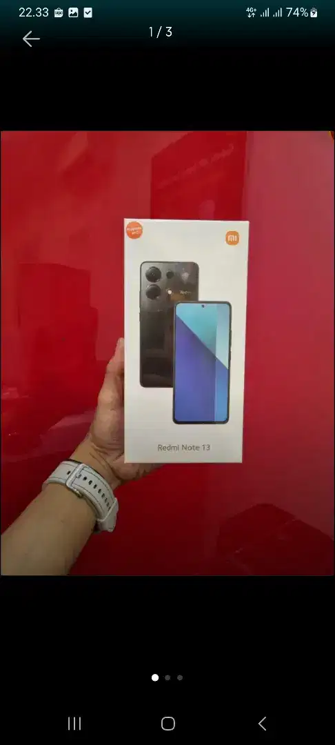 XIAOMI REDMI NOTE 13 RAM 8/256 GB SEGEL ORI GARANSI RESMI