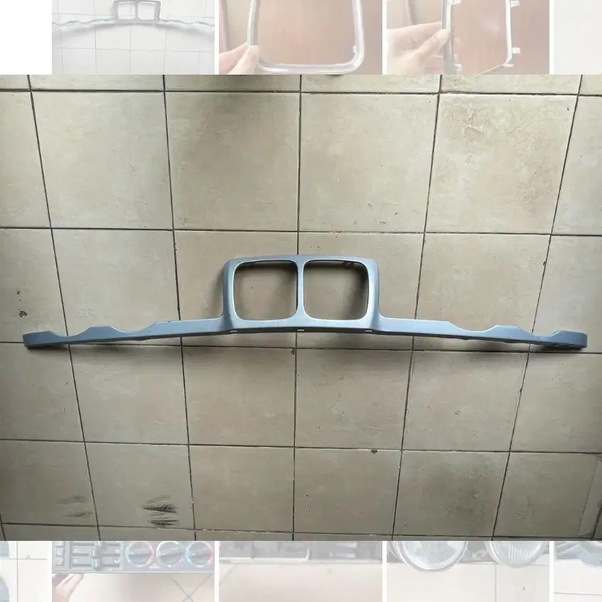 Frame Grill Lampu Depan Headlamp BMW E34 Seri 5
