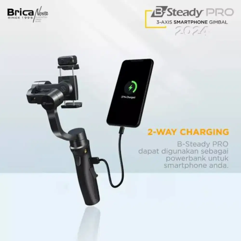Stabilizer Gimbal BSteady Pro Brica B-Steady Smartphone 2024