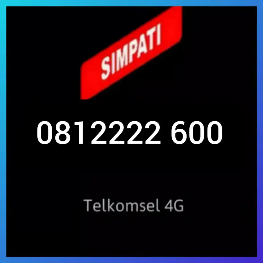 Nomor cantik simpati telkomsel super 10 digit