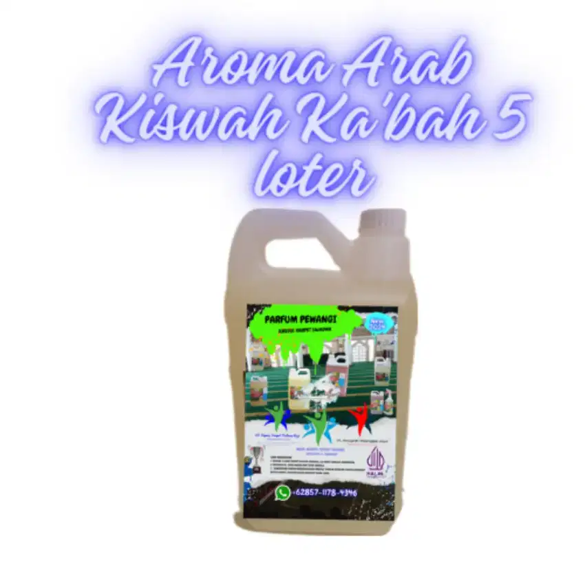 Parfum Pewangi Karpet sajadah aroma arab kiswah ka'bah 5 liter