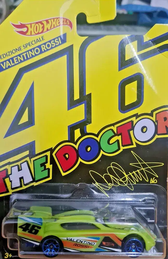 Diecast  hotwheels mainan mobil motogp vr46