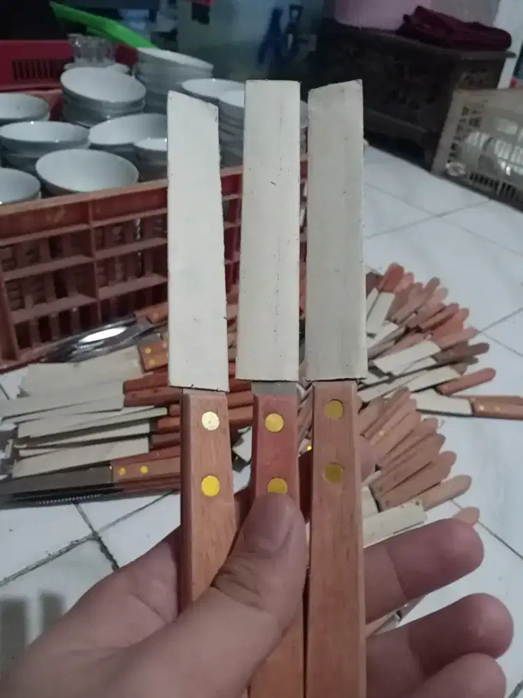 Pisau steak universal bergrigi Alat alat Catering alat pesta muh piso