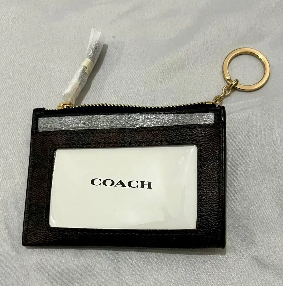 Coach KeyChainWallet88208 (BrownBlack)