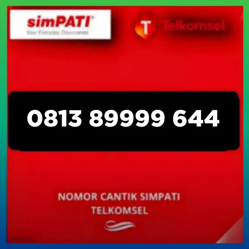 Nomor cantik simpati telkomsel super