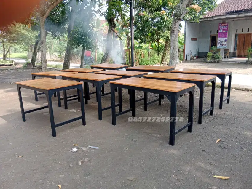 Meja warung makan meja angkringan meja caffe meja warmindo meja makan