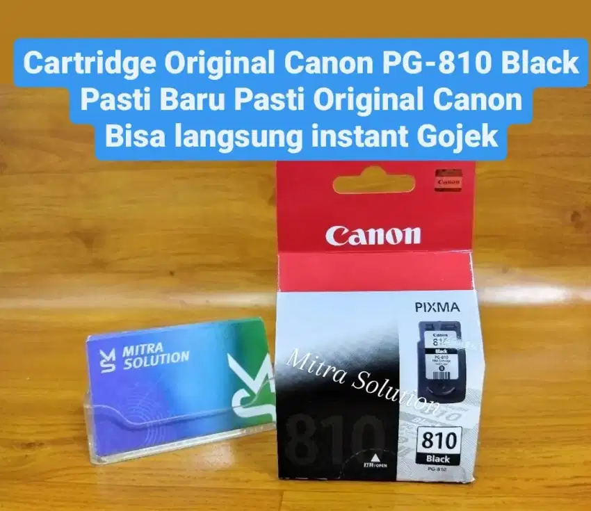 Tinta Canon 810 PG-810 PG810 PG 810 stiker datascrip